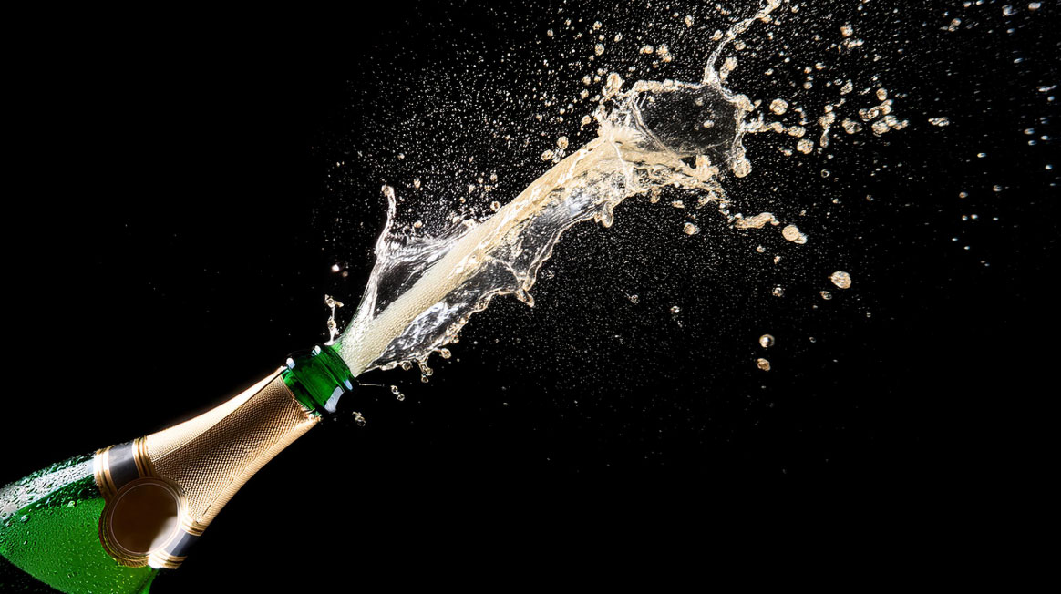 Champagne production process